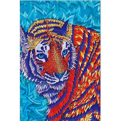 

5D DIY Special Shaped Diamond Painting Tiger Animal Cross Stitch Embroidery
