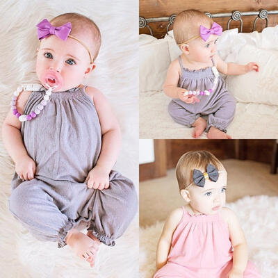 

Toddler Kids Infant Baby Newborn Girls Clothes Strap Romper Jumpsuit Playsuit Outfits Sunsuit
