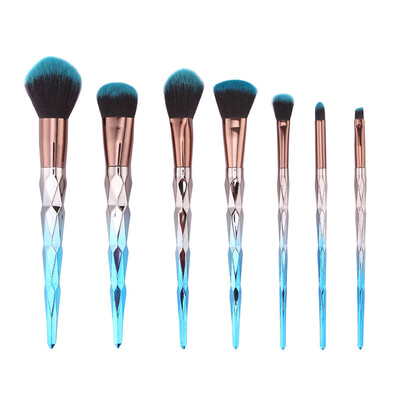 

〖Follure〗7pcs Pro Makeup Brushes Set Foundation Powder Eyeshadow Eyeliner Lip Brush Tool