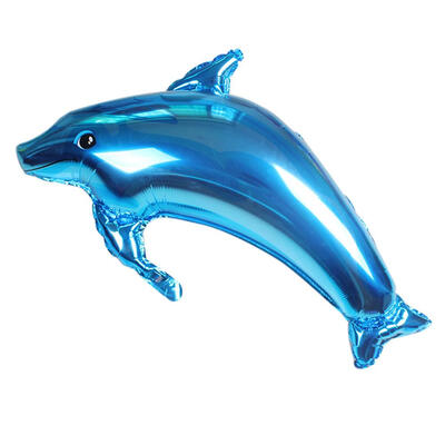 

Large Size Dolphin Foil Balloon Birthday Wedding Event Party Decor Supplies
