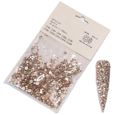 

Glitter Nail Rhinestones Crystal AB Clear Nail Stones DIY Nail Art Decor