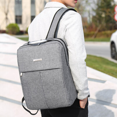 

Custom custom backpack printed logo backpack mens bag simple high school bag work bag business computer bag 15 inches