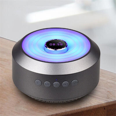 

Bluetooth Speaker Portable LED Wireless Speaker Colorful Light Visual Display Mode Powerful Sound Built-in Mic Boombox