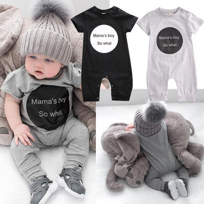 

Causal Newborn Infant Baby Boy Short Sleeve Romper Jumpsuit Summer Baby Onesie Bodysuit Cotton Baby Toddler Clothes Outfits