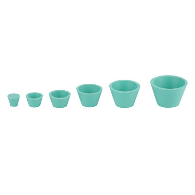 

Greensen Filter Adapter Cones Rubber Stopper Buchner Funnel Flask Filtration Set Silicone FunnelFilter Adapter Cone