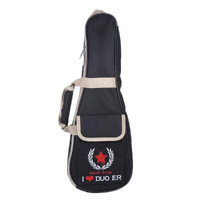 

21" Ukelele Bag Case Backpack Adjustable Shoulder Strap Portable 6mm Thicken Padded Black