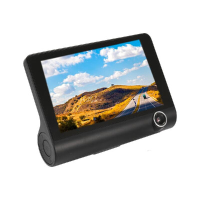 

40in 3 Way Car DVR Camera Video Driving Recorder Rear View Auto Registrator With Two Cameras Dash Cam DVRS Dual Lens Carcorder Ni