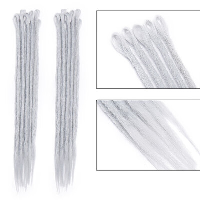 

Dreadlock Extension Ombre For Hip-Hop Synthetic Heat Resistant Crochet Braiding Hair Handmade Extension Twist Braiding For Women