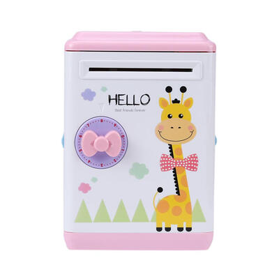 

Automatic Children Money Saving Box Cartoon Bank Safe Coin Deposit Kids Toy