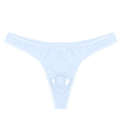 

Toponeto Mens Lingerie Micro Thong Bikini Front Hole Underwear G-string Underpants