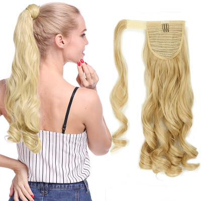 

17" Wrap Around Ponytail Extension for Woman Hair 125g