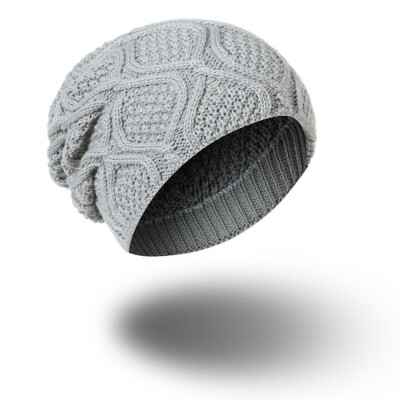 

Tailored Unisex Men Women Warm Winter Knit Baggy Beanie Hat Ski Slouchy Head Cap BG