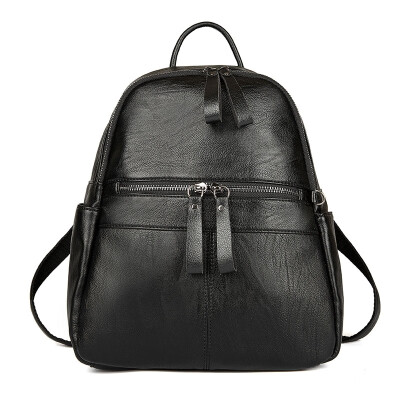 

Women\s Backpack Solid Color Brief Design Versatile Top Fashion All-match Bag