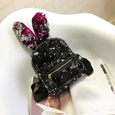 

Tailored Fashion Girls Sequins Backpack Women Leisure School Bag Travel Pack Backpacks BK