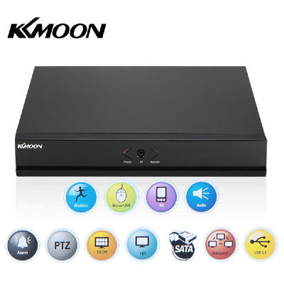 

KKmoon 16CH 1080P Hybrid NVR AHD TVI CVI DVR 5-in-1 Digital Video Recorder P2P Cloud Network Onvif Digital Video Recorder support