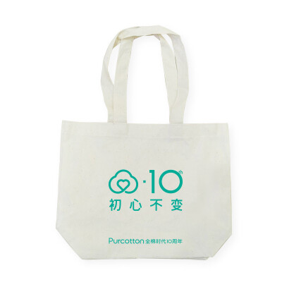 

Cotton Age PurCotton 2019 10th Anniversary Medium Non-woven Shopping Bag 1 Pack