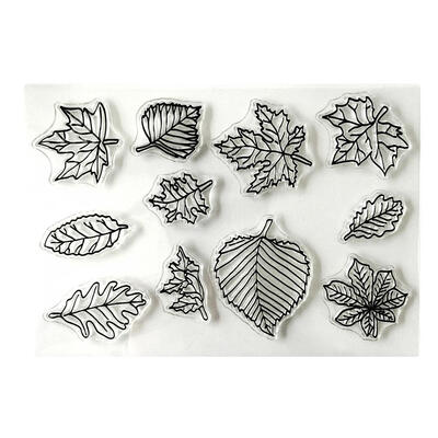 

DIY Maple Silicone Clear Card Making Craft Stamps Scrapbooking Home Decor