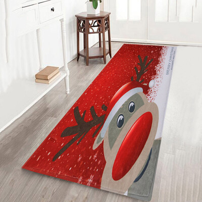 

〖Follure〗Merry Christmas Welcome Doormats Indoor Home Carpets Decor 60x180CM