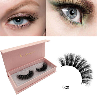 

〖Follure〗Natural False Eyelashes 3d Mink Lashes Volume Soft Lashes Long Extension A