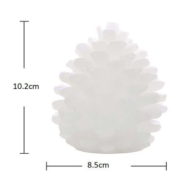 

Creative Pine Cone Light Christmas Tree Led Lamp Soft Silicone Toy Gift Light Desk Table Christmas Tree Toppers Decor Night Lamp