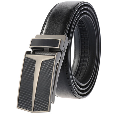 

Mens leather belt automatic buckle casual belt foreign trade hot sale belt LY33-0288-1