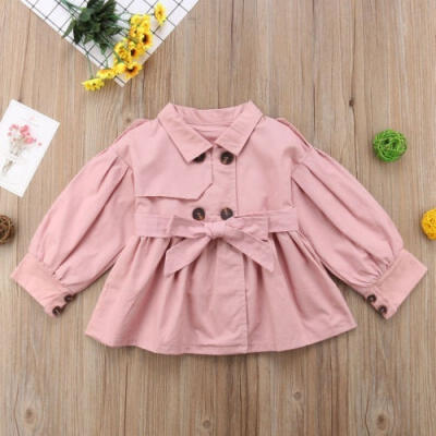 

Autumn Winter Clothes Baby Girl Toddler Kids Windbreaker Outerwear Coat Jacket