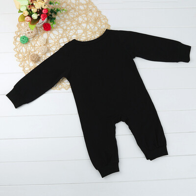 

Newborn Infant Baby Boy Girl Long Sleeve Letter Romper Jumpsuit Outfits Clothes