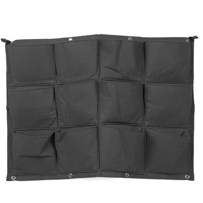 

Garden Grow Bag Pockets Vertical Planter Wall-mounted PE Gardening Flower Hanging Felt Planting Bag Indoor Garden Growing Pot 12 p