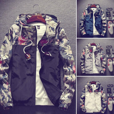 

New Mens Slim Collar Jackets Fashion Jacket Tops Casual Coat Outerwear Zipper