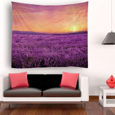 

Tapestry Wall Hanging Scenery Tapestries Sunset Landscape Tapestry for Bedroom Living Room Dorm 512"X591