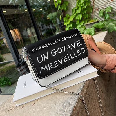 

New small bag female 2019 new wave French small foreign gas chain bag wild ins senior sense Messenger bag