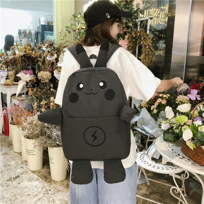 

Ins Schoolbag Female Korean Senior High School Birthday Department Mori Junior High School Cute Doll Canvas Backpack Backpack