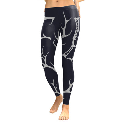 

Tailored Women Digital Print Sports Running Pants Stretch Leggings Pants Athletic Trouser