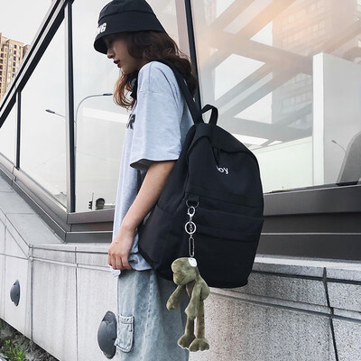 

Hong Kong Wind Schoolbag Female Korean High School Student Schoolbag Male Harajuku ulzzang Fashion Workwear Backpack Student