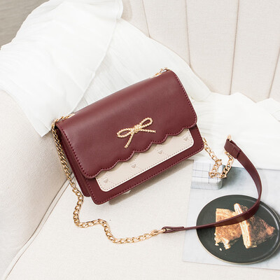

Summer ladiesbags trend Korean version of Baitao single shoulder slanting fashion chain small square bags