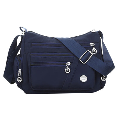 

Ladies Messenger Shoulder Bags Women Designer Waterproof Nylon Handbag Female Zipper Crossbody Bag Sac A Main T3G