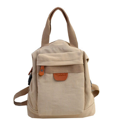 

Ins Ancient Sense Schoolbag Female College Students Korean Harajuku Simple Backpack Handheld Schoolboy High School Backpack