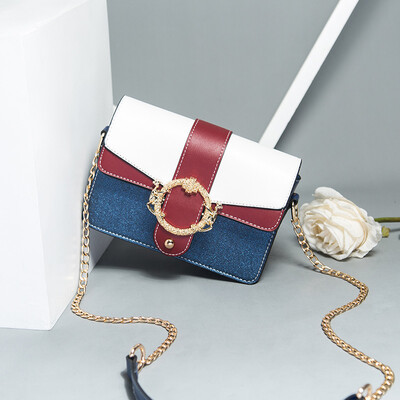 

Summer Chain Little Girl Chain Korean Edition Single Shoulder Slant Bag ins Over-heated Fashion Baitao Slant Span