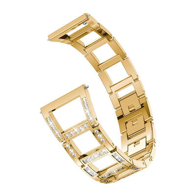 

Metal Crystal Hollow Watch Strap Wrist Band for Samsung Galaxy Watch 46mm