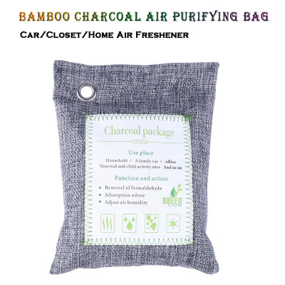 

Tailored 1xBamboo Charcoal Air Purifying Bag 200g Natural Car Home Air Freshener Bag