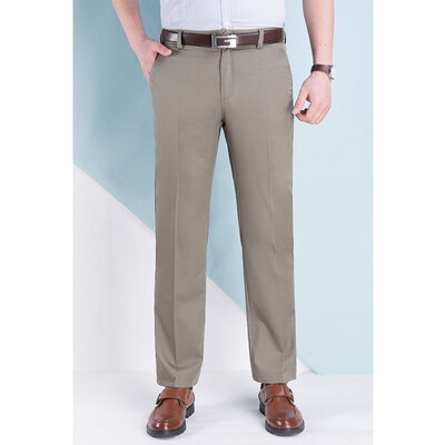 

WENGUANGUO summer thin section cotton casual pants men free hot high waist straight loose casual pants male 7956