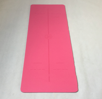 

Body line yoga mat Printed yoga mat Green&tasteless tpe yoga mats Multifunctional mats