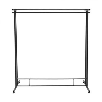 

Greensen Durable Metal Double Rods Home Garment Rack Organizer Commercial Clothes Display Shelf