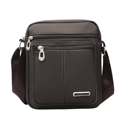 

Single shoulder bag mens fashion trend vertical mens business messenger bag waterproof cloth bag large capacity lightweight men