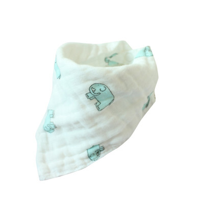 

8 Layers Baby Kids Soft Cotton Gauze Bib Towelborn Saliva Scarf Burp Cloths