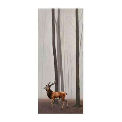 

Deer Printed Oil Canvas Painting Wall Art Decorative Pictures Home Murals