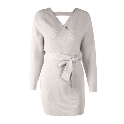 

Winter knitwear bag hip warm sweater top