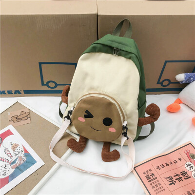 

Ins schoolbag female Korean version of high school students simple forest department junior high school students girls days cut