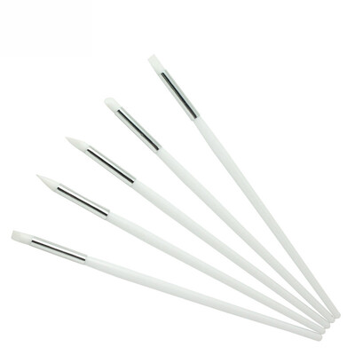 

〖Follure〗5Pcs Silicone Rubber Pen Clay Sculpture Pottery Carving Modeling Clay