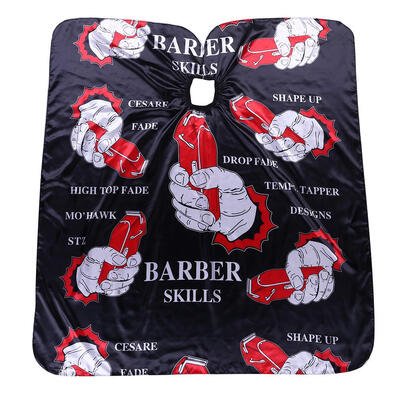 

Pro Waterproof Cloth Hair Cutting Gown Cape Hairdressing Salon Barber Apron
